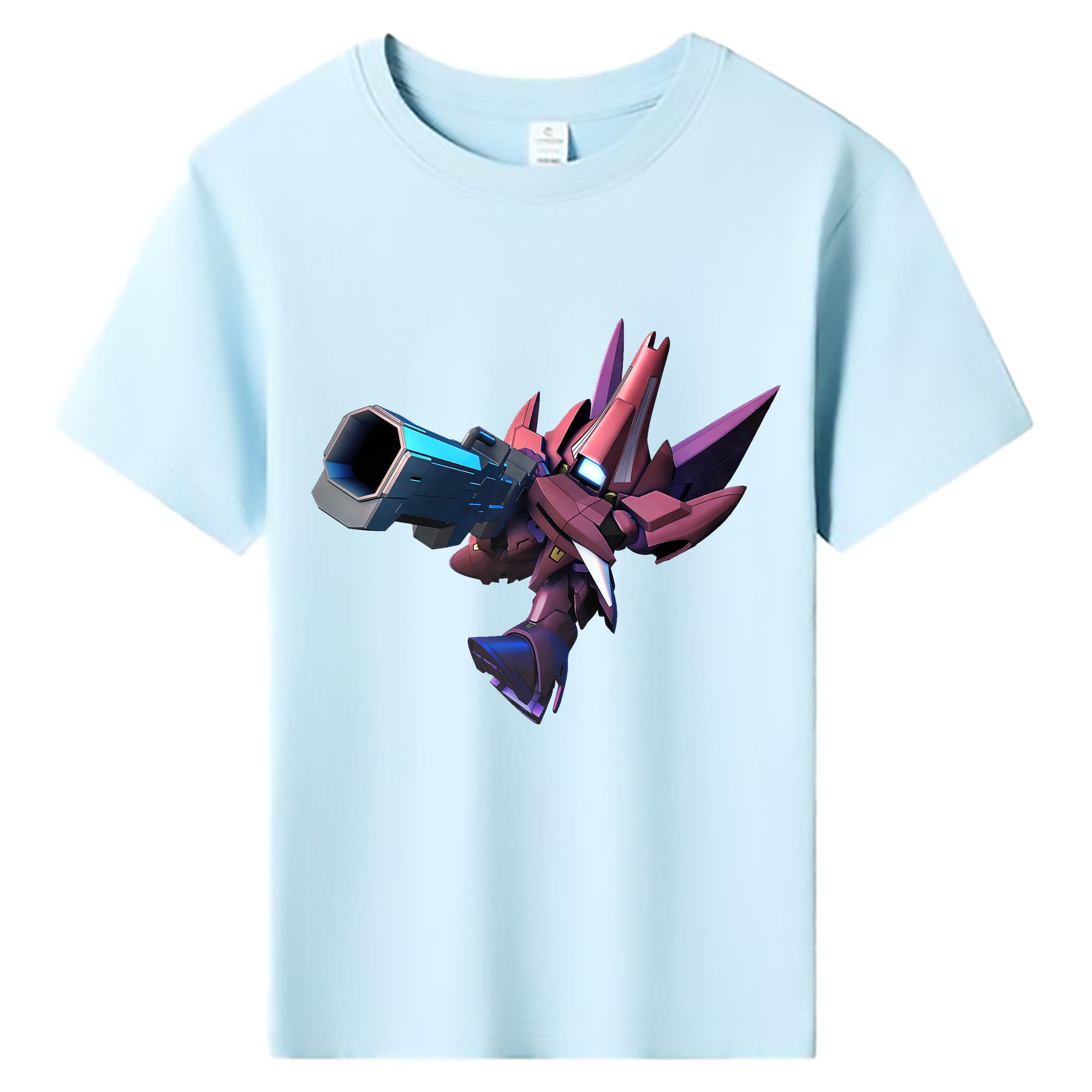 （画像用） 機動戦士ガンダム Mobile Suit Gundam 綿100％キッズTシャツ（フロントプリント）